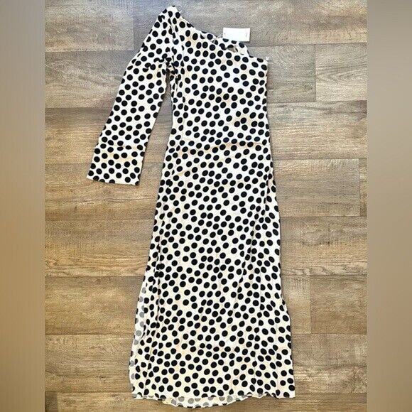 MANGO BLOGGER FAVE!!! Printed Long Dress NWT - Picture 16 of 16